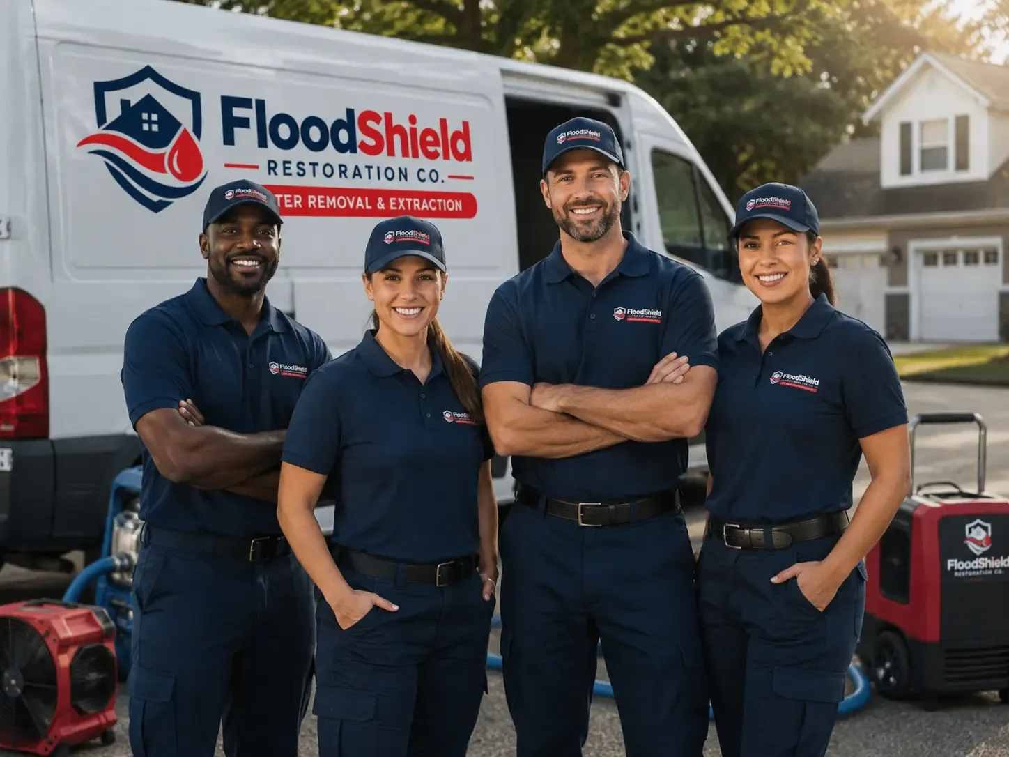 Flood Damage Restoration company in Free Soil, MI